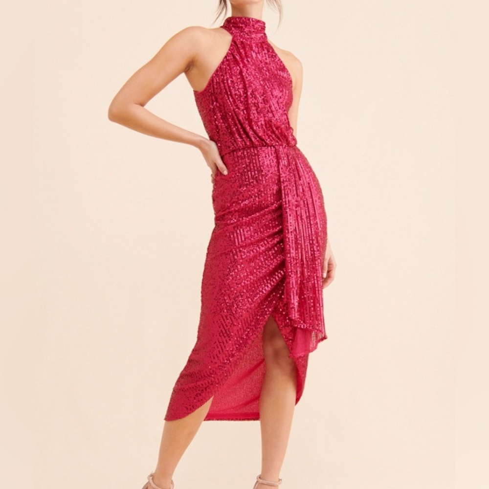 Saylor Shana Sequin Dress